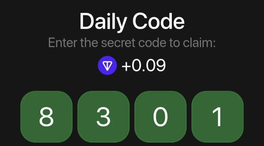 TonHash Daily Secret Code 7 June 2025